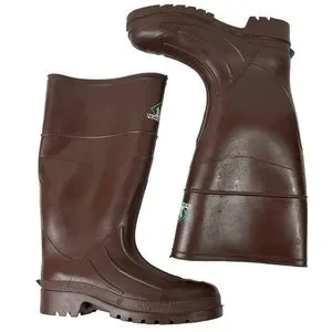 Vintage Northerner Slip-On Knee-high Rubber Rain Boots USA Made Brown Men’s Sz 6 vintage men main image 4